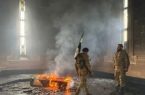 مقبره حافظ اسد به آتش کشیده شد